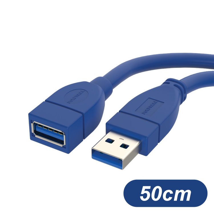USB3.0 A公 To A母 50cm 0.5米 高速延長線 適用 USB延長線 公對母延長傳輸線