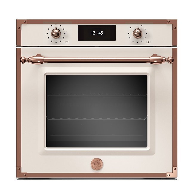 義大利 BERTAZZONI 博塔隆尼 傳承系列 F6011HERVPTAC 蒸烤箱(象牙白/玫瑰金框)(76L) ※熱線07-7428010