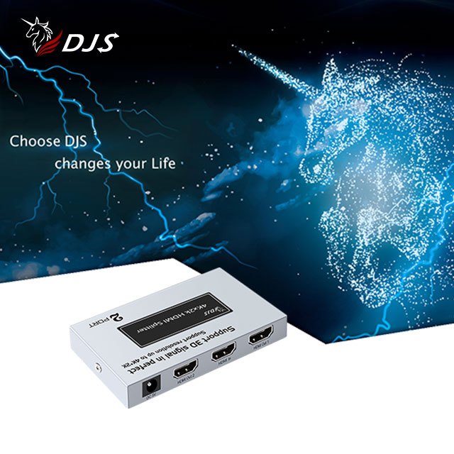 DJS-HV102｜4K HDMI 1進2出影像分配器
