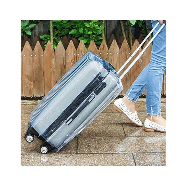 26吋行李箱透明加厚耐磨防水保護套 拉桿箱套 旅行箱套
