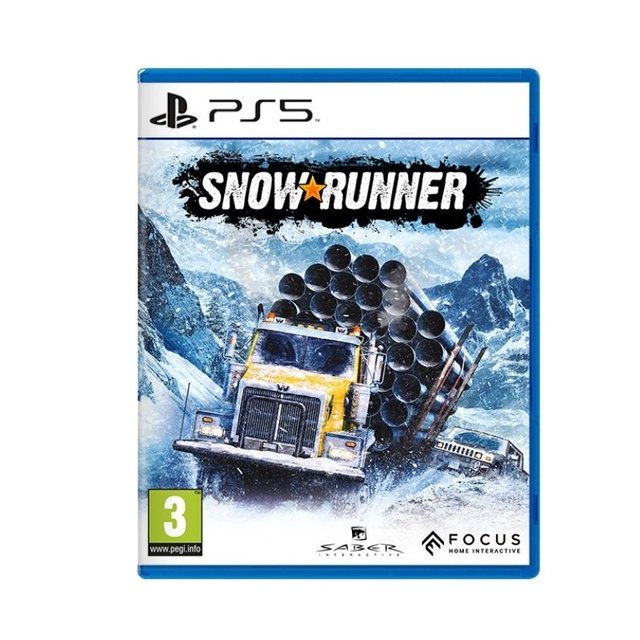 【AS電玩】全新 現貨 PS5 雪地奔馳 SnowRunner 中文版 (支援多人)
