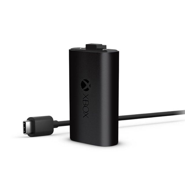 【AS電玩】 微軟 Xbox 充電式電池 + USB-C 纜線 台灣公司貨 手把電池 Series X Series S