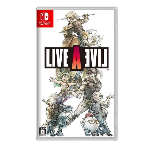 【AS電玩】NS Switch LIVE A LIVE 狂飆騎士 中文版 ( 同 歧路旅人 美術)(1390元)