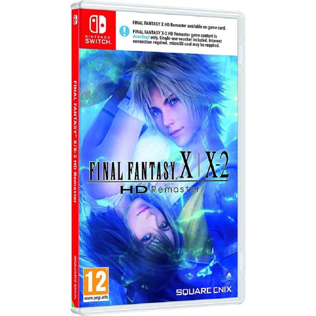 【AS電玩】NS Switch Final Fantasy X ／ X-2 HD Remaster 太空戰士 英日文版(2490元)