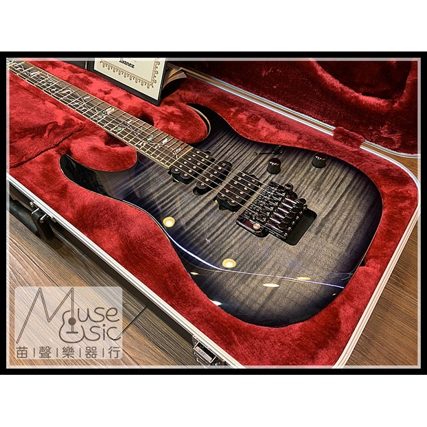 【苗聲樂器Ibanez旗艦店】Ibanez J custom RG-8570Z BRE 黑色虎紋漸層大搖座電吉他