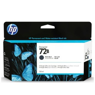 HP No.72B 130毫升 原廠黑色墨水匣 (3WX06A) 取代 C9403A 適用 HP DesignJet T770/T790/T795/T1200/T1300/T2300
