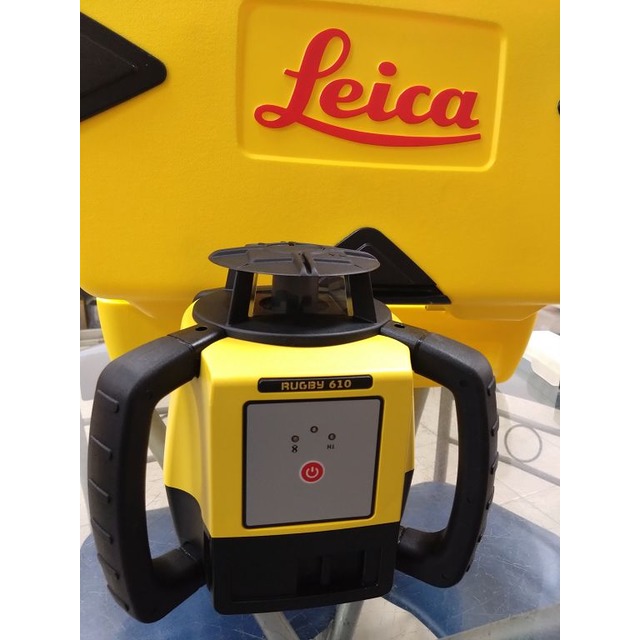 LEICA Rugby 610雷射水平儀/旋轉雷射水平儀搭配160數字型接收器純水平