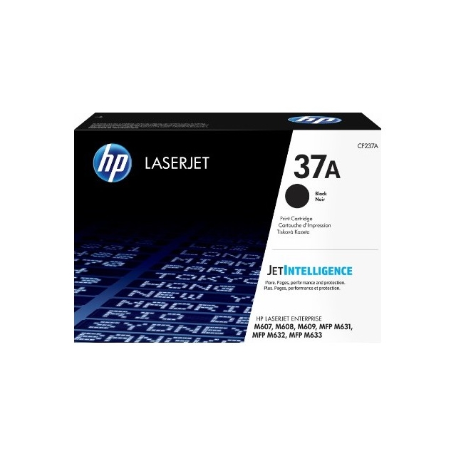 HP CF237A 原廠黑色標準碳粉匣 適用 LaserJet Enterprise M608dn(K0Q18A)/M608n / M608x