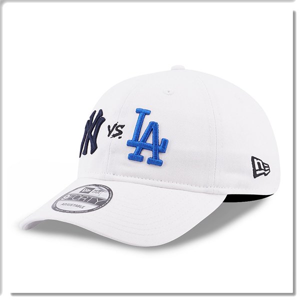 【ANGEL NEW ERA】NEW ERA MLB 洋基 NY 道奇 LA 世界大賽 白色 老帽 9FORTY 軟板