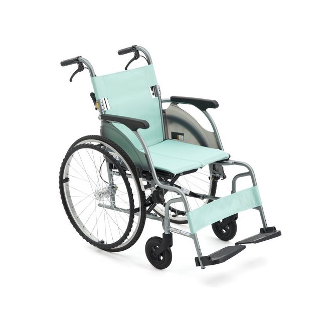 三大均機械式輪椅-日本MIKI 鋁合金輪椅CRT-1超輕系列(大輪)
