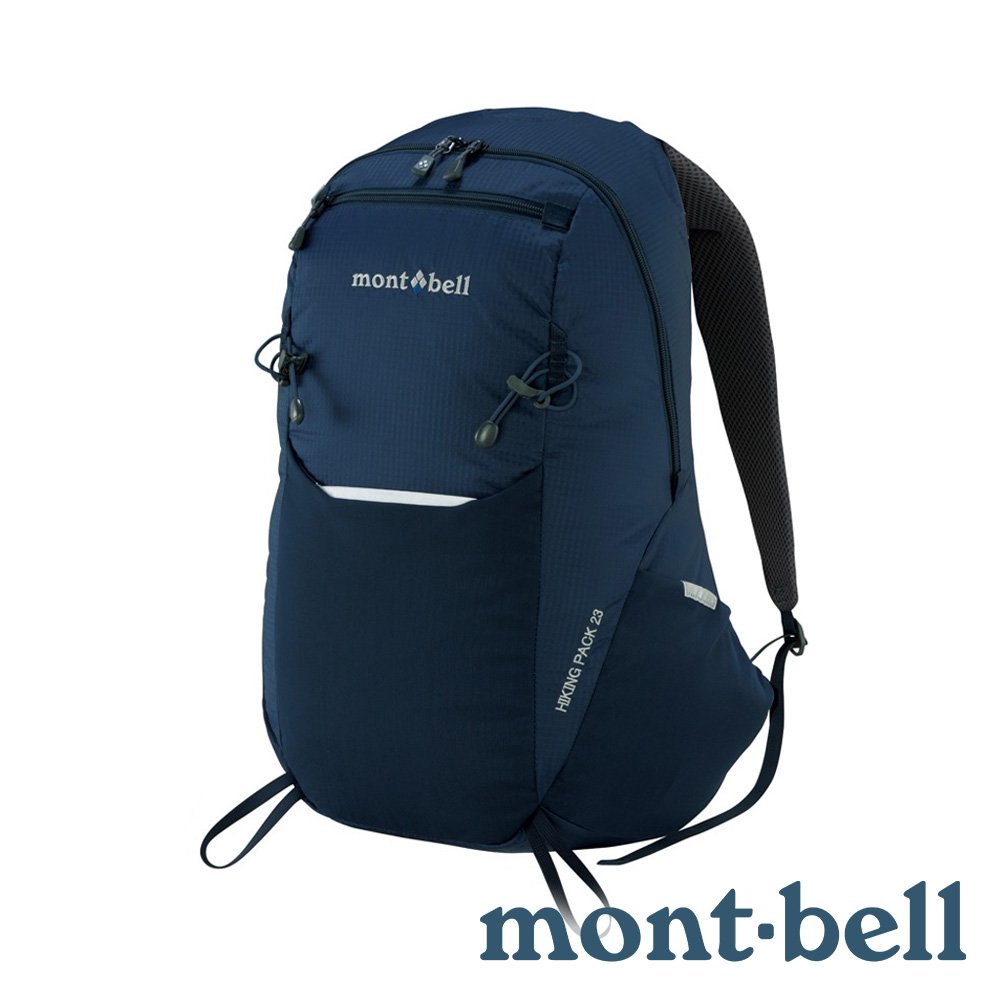 【mont-bell】HIKING PACK 23 健行背包 23L『海軍藍』1123921 露營 戶外 旅遊 健行 自助旅行 登山背包 後背包 肩背包