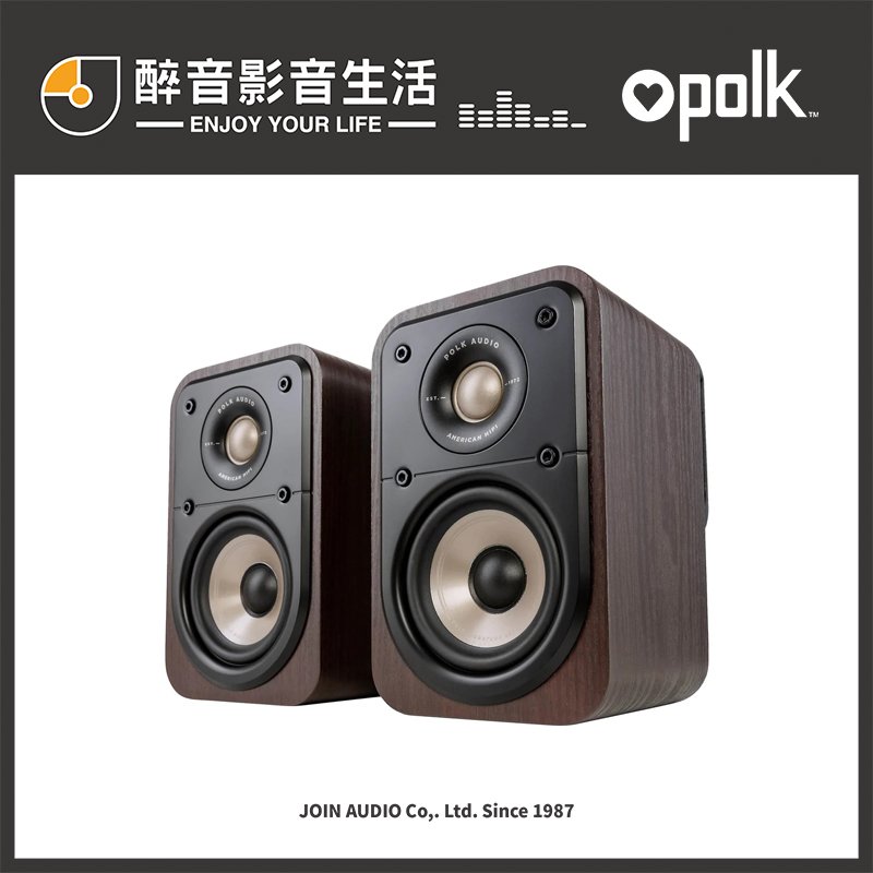【醉音影音生活】美國 Polk Audio Signature Elite ES10 書架喇叭/揚聲器.台灣公司貨