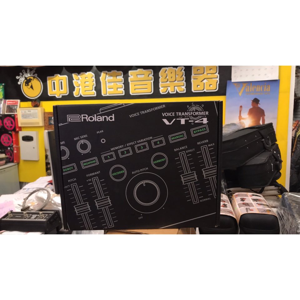 亞洲樂器Roland BOSS VT-4 變聲器、店全新展示品- PChome 商店街