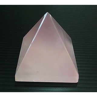 [Disk水晶][神秘力量]冰種星光粉晶金字塔(45x45x45mm 109g)HV-40