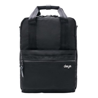 deya - 天生莊重系列 電腦三用背包 (手提/肩背/後背) 黑