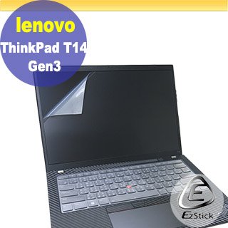 【Ezstick】Lenovo ThinkPad T14 Gen3 靜電式筆電LCD液晶螢幕貼 (可選鏡面或霧面)