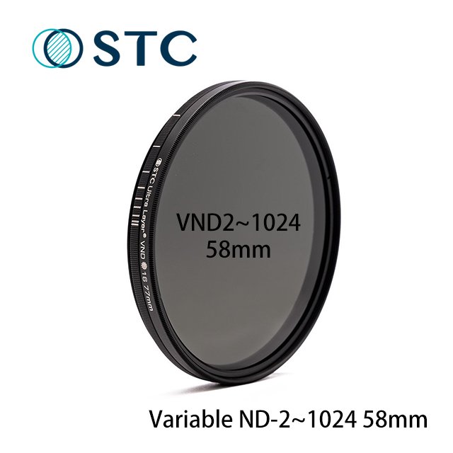 河馬屋 STC Variable ND2~1024 Filter 58mm 可調式減光鏡