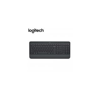 【Logitech 羅技】K650 無線舒適鍵盤 石墨灰