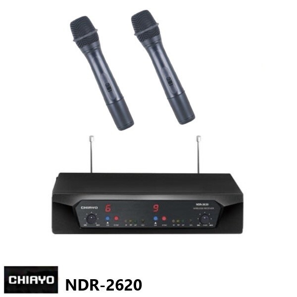 CHIAYO 嘉友 NDR-2620 手持2支無線麥克風組