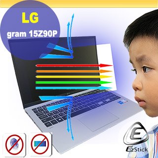【Ezstick】LG Gram 15Z90P 防藍光螢幕貼 (可選鏡面或霧面)