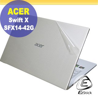 【Ezstick】ACER Swift X SFX14-42G 透氣機身保護貼 DIY 包膜