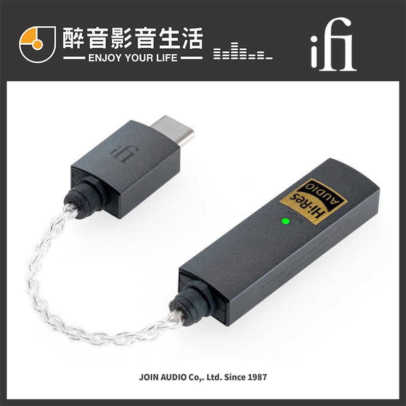 【醉音影音生活】英國 iFi Audio GO Link Type C隨身USB DAC 3.5mm耳擴小尾巴.公司貨