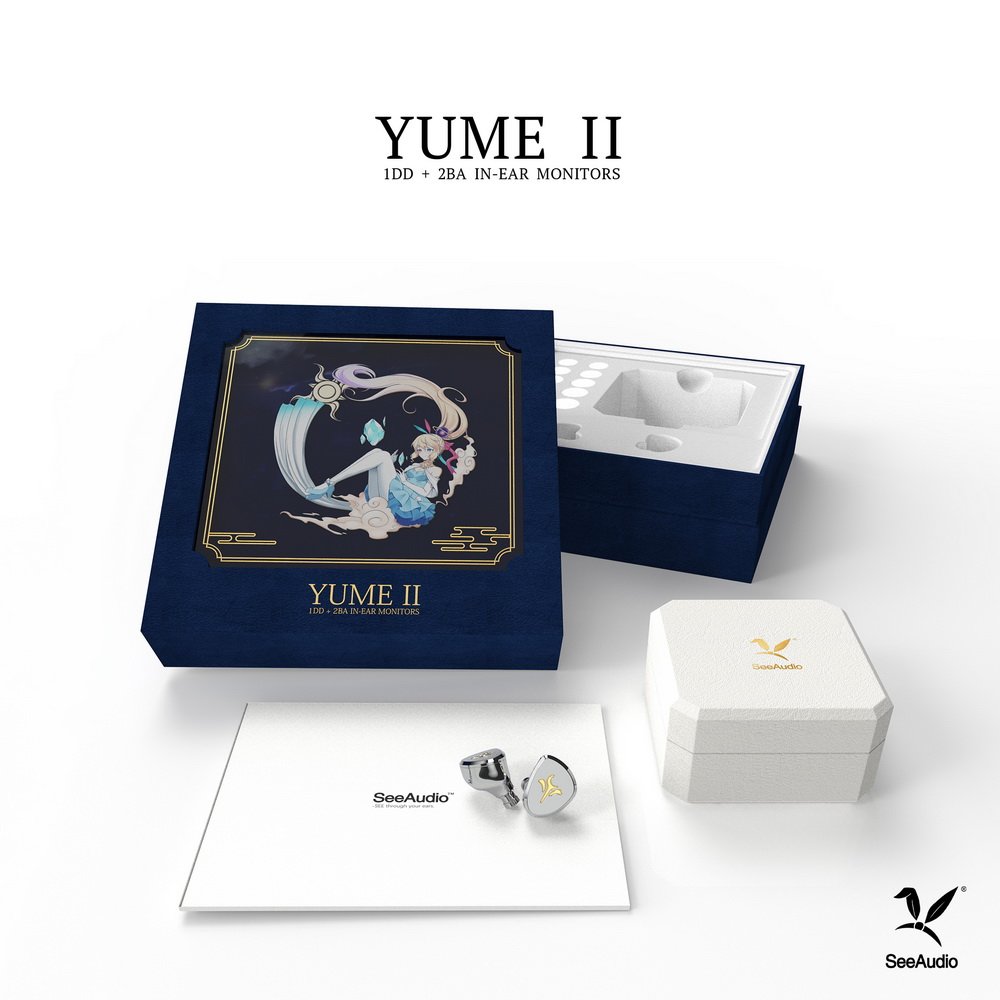 志達電子 See Audio YUME II 二代 圈鐵混合 三單元 可換線 耳道式耳機 0.78 CM 插針