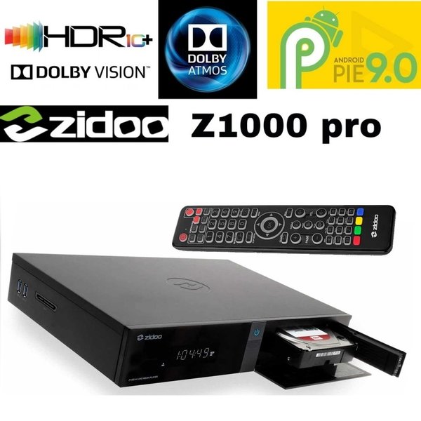[ 新北新莊 名展音響] ZIDOO 芝杜 Z1000 PRO 4K UHD多媒體播放機 全新公司貨~免運 來電享優惠
