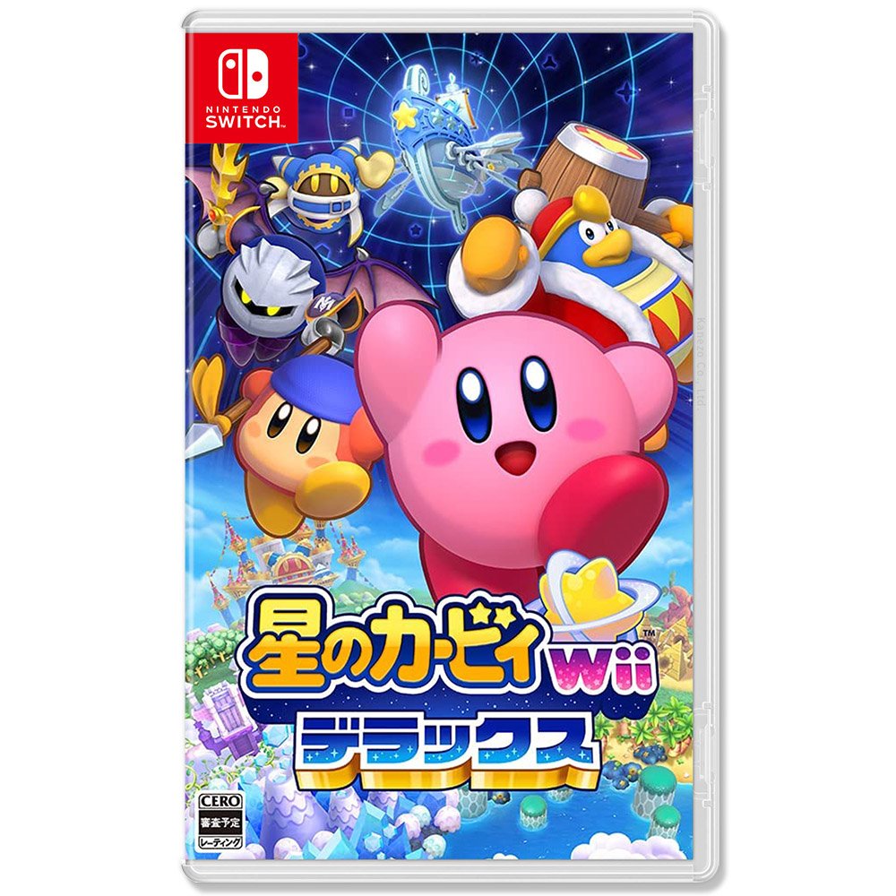 任天堂 NS Switch《星之卡比 Wii》豪華版 NS 遊戲片 中文版 遊戲片 (NS-KirbyWii)