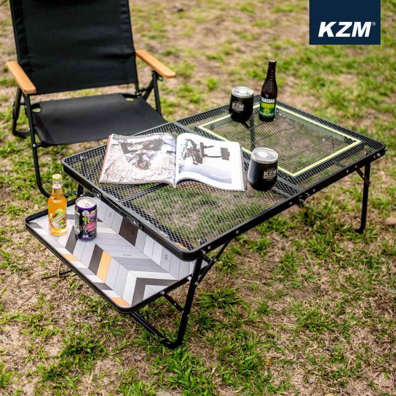 KAZMI KZM IMS多功能鋼網燒烤桌含收納袋