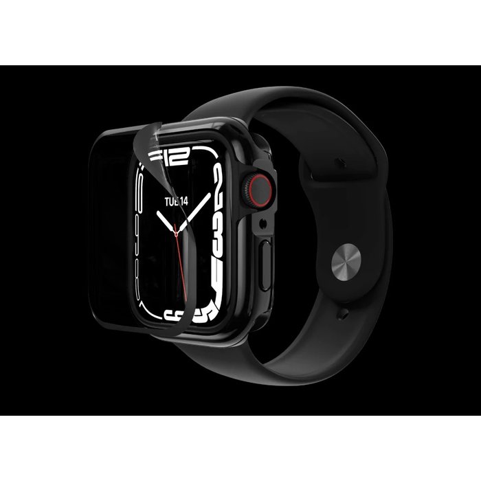 SwitchEas Apple Watch 8 7 6 5 4 SE 40 41mm 亮面金屬保護殼
