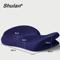 Shulan 新款6D全包裹式美臀記憶抒壓坐墊 (星夜藍)