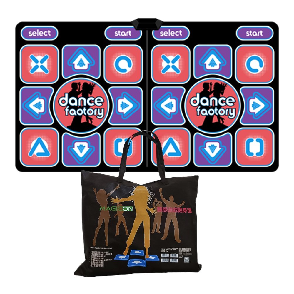 【MAGICON】體感遊戲健身毯（雙人）高清 HDMI 跳舞毯 跳舞機 室內健身 瑜伽墊