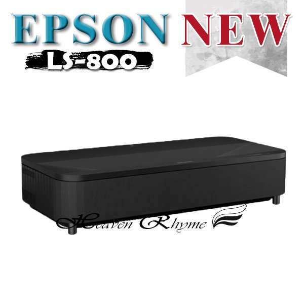 【天韻音響】EPSON EH-LS800 4K智慧雷射電視 超短焦 投影機 展售中~可搭抗光幕