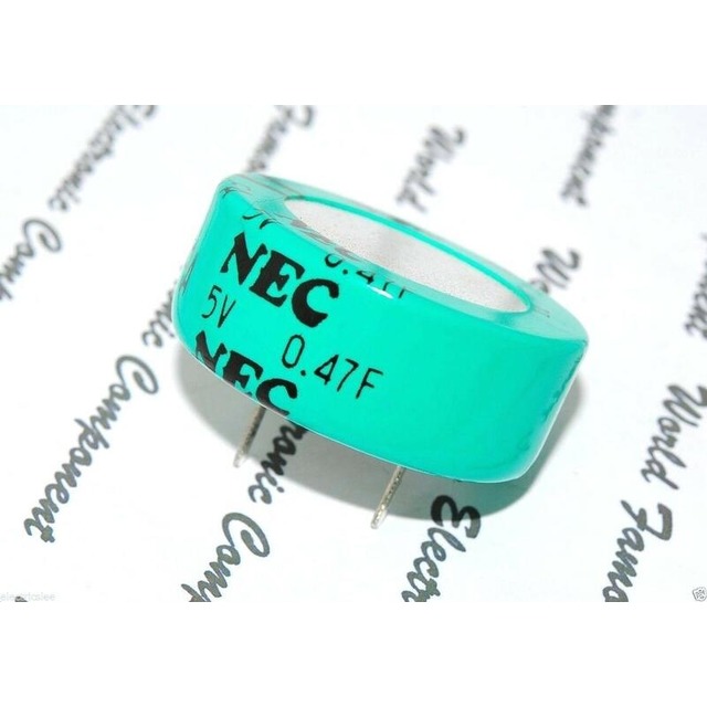 NEC FA 0.47F 5V 法拉電容 超級電容 金電容(270元)