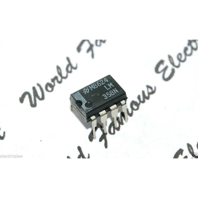 NS LM358N (LM358) IC - LOW POWER DUAL BIPOLAR OP-AMPS(100元)