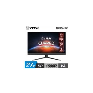 【MSI 微星】Optix G27CQ4 E2 27型 曲面電競螢幕
