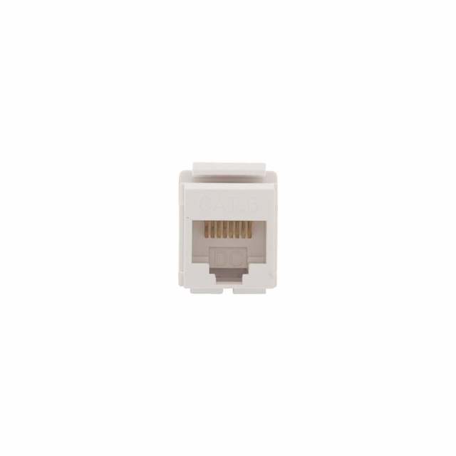 美國EATON/COOPER 5546-6W 白色 CAT6 資訊插座 網路插座 不含資訊面板