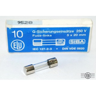 德國 elu 保險絲 7 a 250 v t 慢熔 for audio 5 * 20 mm 1 顆 1 標