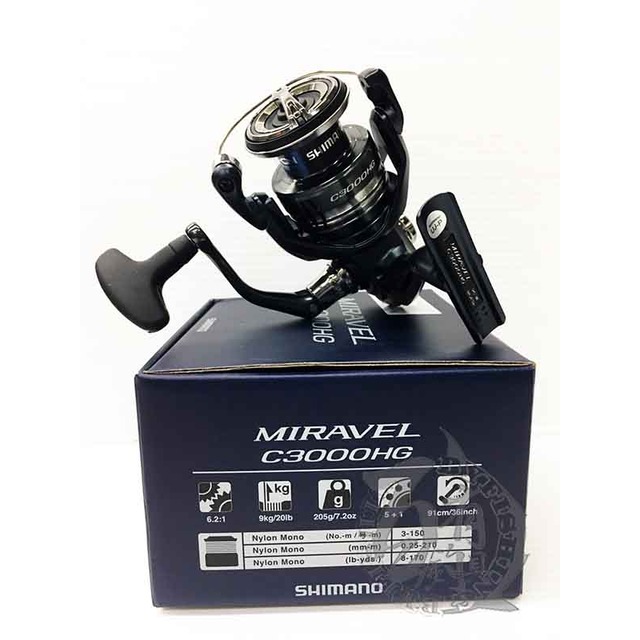 ◎百有釣具◎SHIMANO 22 MIRAVEL 2500/2500S/C3000/C3000HG 紡車捲線器