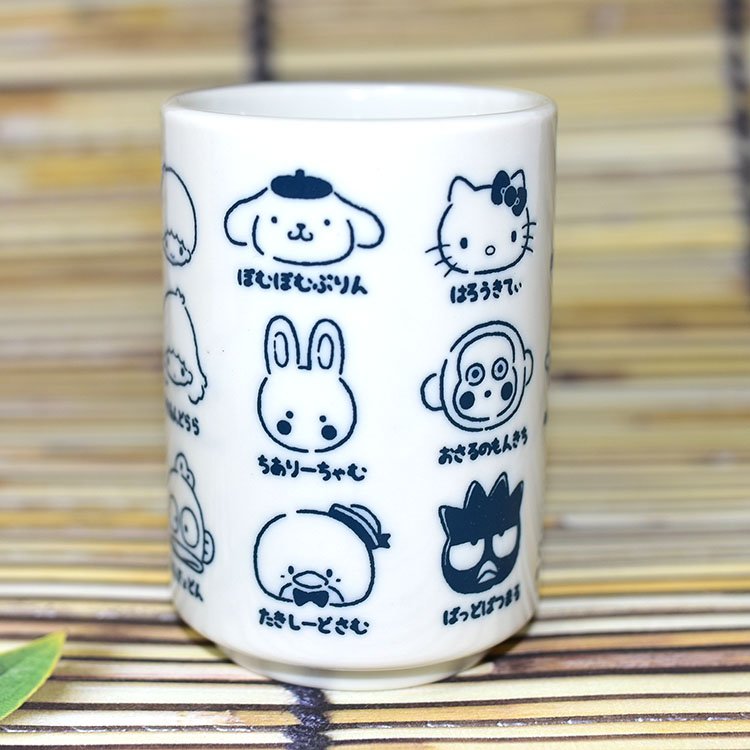 Sanrio 三麗鷗 角色 湯吞杯 茶杯 壽司茶杯 250ml 日本製正版