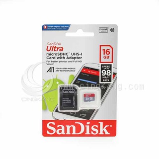 京港電子【310701000033】SanDisk SDHC 16GB 98MB 記憶卡