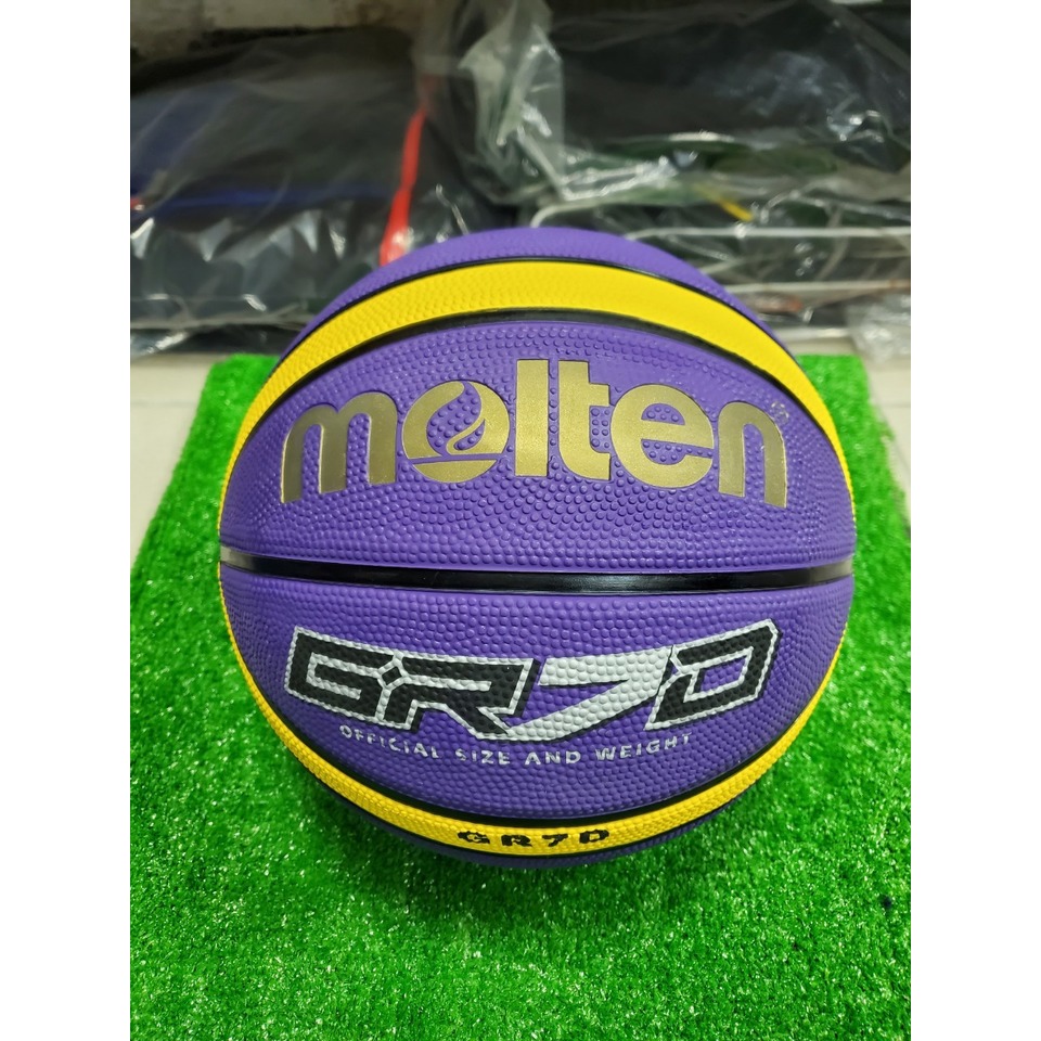 新莊新太陽 molten GR7D 深溝 室外 通用 橡膠 籃球 紫金 特540