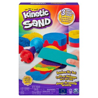 【 kinetic sand 】瑞典動力沙彩虹遊戲組