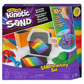 【 kinetic sand 】瑞典動力沙豪華彩虹遊戲組