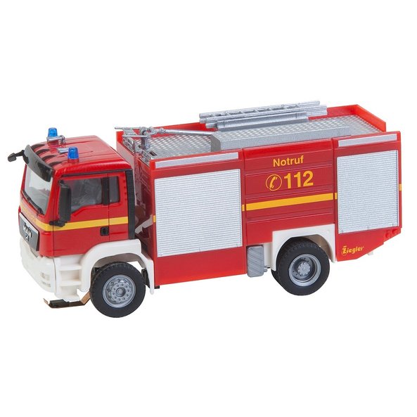 MJ 現貨 Faller 161599 HO規 MAN TGS TLF Fire brigade (HERPA) 自走車系統 消防車