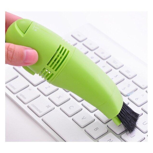 BO雜貨【SV9534】便攜USB迷你吸塵器 電腦吸塵器 鍵盤大掃除 清潔 刷 兩種吸刷頭(35元)