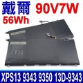 DELL 戴爾 90V7W 原廠規格 電池 XPS 13-9343 13-9350 13D-9343