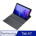 SAMSUNG 原廠 Galaxy Tab A7 書本式鍵盤皮套 - 灰 (EF-DT500)