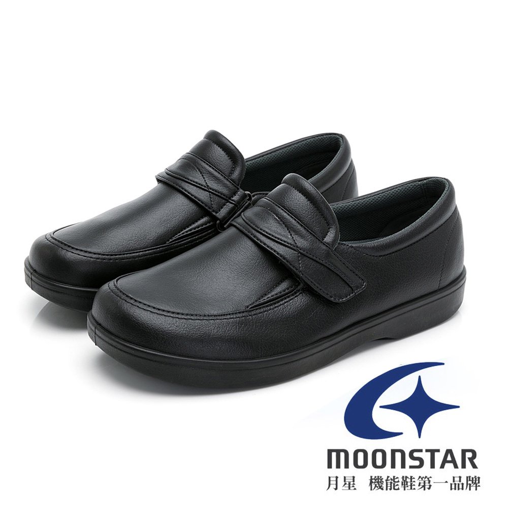 【Moonstar】男樂活輕量休閒鞋『黑』LAM0016 功能鞋 多功能鞋 休閒鞋 露營 登山 戶外